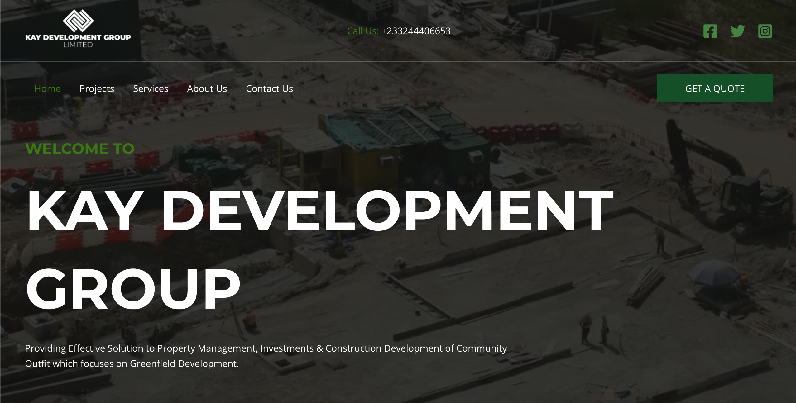 Kay Development Group Website