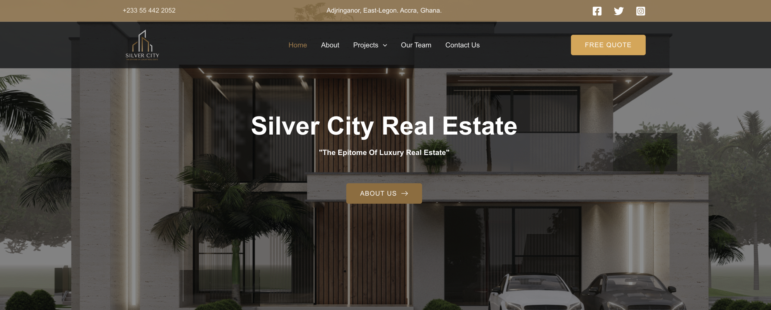 Silver City Real Estate Website